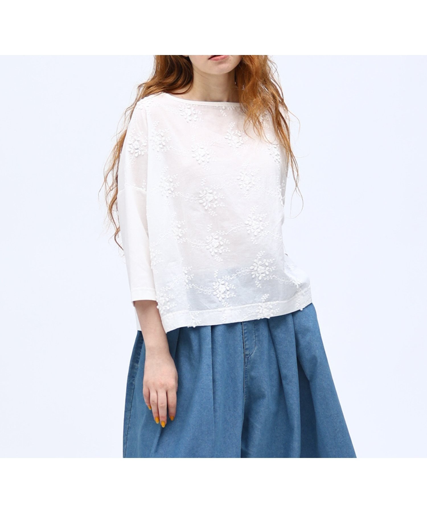 【その他のブランド/Other】の「KELEN / ケレン」 フラワーレースプルオーバー LOU 人気、トレンドファッション・服の通販 founy(ファニー) 　ファッション　Fashion　メンズファッション　Men's Style Online　トップス・カットソー　Tops/Tshirt/Men　カットソー　Cut And Sew　ショルダー　Shoulder　スタンダード　Standard　ストライプ　Stripe　トレンド　Trend　ドロップ　Drop　人気　Popularity　バランス　Balance　フラワー　Flower　レース　Race　S/S・春夏　Ss・Spring/Summer　再入荷　Restock/Back In Stock/Re Arrival　夏　Summer　2025年　2025　2025春夏・S/S　Ss,Spring/Summer,2025　 other-1|ID: prp329100004580908 ipo3291000000032644104