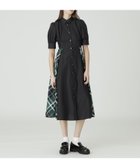 【ブルーレーベル クレストブリッジ/BLUE LABEL CRESTBRIDGE】のマイクロスパンポプリンシャツドレス ブラック|ID: prp329100004580913 ipo3291000000032776446