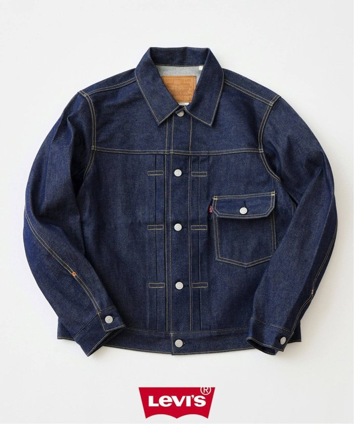 【ジャーナルスタンダード レリューム/JOURNAL STANDARD relume / MEN】のLEVI S / リーバイス TYPE1トラッカージャケット リジッド インテリア・キッズ・メンズ・レディースファッション・服の通販 founy(ファニー) https://founy.com/ ファッション Fashion メンズファッション Men's Style Online イエロー Yellow ヴィンテージ Vintage ショルダー Shoulder ジャケット Jacket デニム Denim フラップ Flap フロント Front ボックス Box ポケット Pocket 別注 Special Order ヨーク Yoke |ID: prp329100004580927 ipo3291000000032597942