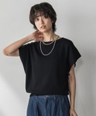 【メイソングレイ/MAYSON GREY】の【WEB限定】フレンチスリーブニットプルオーバー≪手洗い可能≫ 人気、トレンドファッション・服の通販 founy(ファニー) ファッション Fashion レディースファッション Fashion for Women トップス・カットソー Cut & Sew Tops ニット Knit Tops & Sweaters カジュアルプルオーバー・ニットトップス Pullovers & Knit Tops / Casual Pullovers エレガント 上品 Elegant ビジネス 仕事 通勤 Business / Work / Commuting thumbnail ブラック|ID: prp329100004580951 ipo3291000000033279940