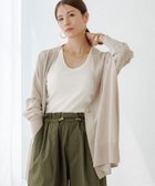 【エルーラ/Elura】のUVカットガウンカーディガン / 495594 人気、トレンドファッション・服の通販 founy(ファニー) ファッション Fashion レディースファッション Fashion for Women トップス・カットソー Cut & Sew Tops カーディガン・羽織り Layered Style Cardigans エレガント 上品 Elegant シンプル Simple, Minimal デニム Denim, Jeans Material トレンド Trend, Trending Now リラックス Relax, Relaxed Fit ワイド Wide, Wide Fit 夏 Summer 旅行 Travel thumbnail グレージュ50|ID: prp329100004581018 ipo3291000000033614723