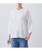 【インディヴィ/INDIVI】の春SALE!【洗える】シャーリング風ラグランスリーブブラウス 人気、トレンドファッション・服の通販 founy(ファニー) ファッション Fashion レディースファッション Fashion for Women トップス・カットソー Cut & Sew Tops シャツ・ブラウス・オフィスカジュアル Elegant Blouses & Button-Ups インナー Innerwear シャーリング Shirring, Ruched シンプル Simple, Minimal ジャケット Jacket, Outerwear スタンド Stand Collar, Upright Stand スリーブ Sleeve, Long Sleeve / Short Sleeve デニム Denim, Jeans Material トレンド Trend, Trending Now バランス Balance, Style Balance ボトム Bottoms, Lower Wear ヴィンテージ Vintage Style エレガント 上品 Elegant 春 Spring 洗える Machine Washable ビジネス 仕事 通勤 Business / Work / Commuting thumbnail ホワイト|ID: prp329100004581028 ipo3291000000033281260