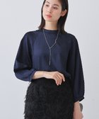 【インディヴィ/INDIVI】の春SALE!【洗える】シャーリング風ラグランスリーブブラウス 人気、トレンドファッション・服の通販 founy(ファニー) ファッション Fashion レディースファッション Fashion for Women トップス・カットソー Cut & Sew Tops シャツ・ブラウス・オフィスカジュアル Elegant Blouses & Button-Ups インナー Innerwear シャーリング Shirring, Ruched シンプル Simple, Minimal ジャケット Jacket, Outerwear スタンド Stand Collar, Upright Stand スリーブ Sleeve, Long Sleeve / Short Sleeve デニム Denim, Jeans Material トレンド Trend, Trending Now バランス Balance, Style Balance ボトム Bottoms, Lower Wear ヴィンテージ Vintage Style エレガント 上品 Elegant 春 Spring 洗える Machine Washable ビジネス 仕事 通勤 Business / Work / Commuting thumbnail ネイビー|ID: prp329100004581028 ipo3291000000033281262