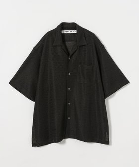 【シテン/CITEN】のCITEN シアーボーダーオープンカラーシャツ 人気、トレンドファッション・服の通販 founy(ファニー) ファッション Fashion レディースファッション Fashion for Women トップス・カットソー Cut & Sew Tops シャツ・ブラウス・オフィスカジュアル Elegant Blouses & Button-Ups インナー Innerwear シアー Sheer, See-Through ショーツ Shorts, Short Pants シンプル Simple, Minimal スラックス Slacks, Dress Pants フィット Fit, Slim Fit プリント Print, Printed Pattern A/W・秋冬 Autumn/Winter おすすめ Recommended / Our Picks 夏 Summer |ID:prp329100004581044