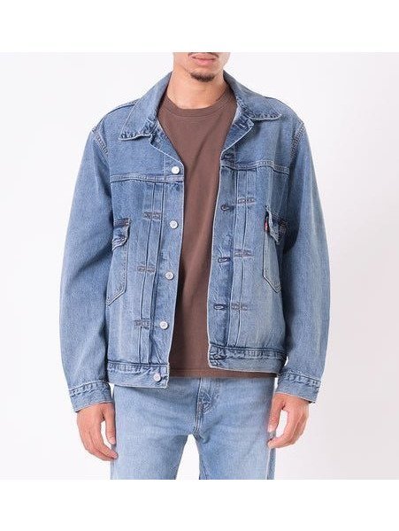 【リーバイス/Levis / MEN】のTYPEIIトラッカージャケット インテリア・キッズ・メンズ・レディースファッション・服の通販 founy(ファニー) https://founy.com/ ファッション Fashion メンズファッション Men's Style Online ジャケット Jacket フィット Fit フラップ Flap プリーツ Pleats ポケット Pocket リラックス Relax ヴィンテージ Vintage |ID: prp329100004581056 ipo3291000000032609716