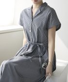 【プレフェリール/PREFERIR】のストライプラグラン切り替えオープンカラーワンピース 人気、トレンドファッション・服の通販 founy(ファニー) ファッション Fashion レディースファッション Fashion for Women ワンピース Dresses カーディガン Cardigan, Knitwear ジャケット Jacket, Outerwear ストライプ Stripe, Striped Pattern プリント Print, Printed Pattern thumbnail ブラック|ID: prp329100004581113 ipo3291000000033597331