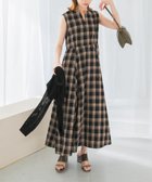 【アーバンリサーチ ロッソ/URBAN RESEARCH ROSSO】の『WEB限定』サマーチェックドレス BLACK|ID: prp329100004581128 ipo3291000000033040380