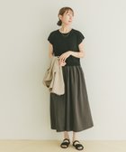 【アイテムズアーバンリサーチ/ITEMS URBAN RESEARCH】のニットドッキングフレンチワンピース 人気、トレンドファッション・服の通販 founy(ファニー) ファッション Fashion レディースファッション Fashion for Women ワンピース Dresses 2025年 2025 2025春夏・S/S Spring/Summer 2025 SS25 シンプル Simple, Minimal スリーブ Sleeve, Long Sleeve / Short Sleeve ドッキング Docking, Mixed Material フレンチ French, French Style 夏 Summer S/S・春夏 SS, Spring/Summer, Warm Season thumbnail BLK|ID: prp329100004581175 ipo3291000000033612624