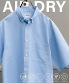 【その他のブランド/Other】のAIRDRY 高機能素材 オックスフォード ボタンダウンシャツ ショートスリーブ/エアドライ ポリエステル 半袖シャツ/吸水速乾/遮熱性 25SS サックスブルー|ID: prp329100004581182 ipo3291000000032673725
