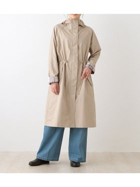 【アフタヌーンティー リビング/Afternoon Tea LIVING】のタータンチェック柄ドロストレインコート 人気、トレンドファッション・服の通販 founy(ファニー) ファッション Fashion レディースファッション Ladies' Fashion Online アウター Coat Outerwear コート Coats コーティング Coating チェック Check ドローコード Draw Cord フラップ Flap ポケット Pocket ポーチ Pouch |ID:prp329100004581225