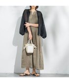 【ロートレ アモン/LAUTRE AMONT】の【WEB限定】ラミーノースリーブワンピース≪洗濯機で洗える≫ 人気、トレンドファッション・服の通販 founy(ファニー) ファッション Fashion レディースファッション Fashion for Women ワンピース Dresses アンダー Underwear Essentials 洗える Machine Washable ジャケット Jacket, Outerwear スリット Slit, Slit Detail ドレス Dress, One-Piece 定番 Standard, Basic Item リネン Linen, Linen Fabric thumbnail カーキ|ID: prp329100004581248 ipo3291000000032751879