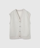 【ビッキー/VICKY】のラメ裏毛マエアキベスト≪手洗い可能≫ 人気、トレンドファッション・服の通販 founy(ファニー) ファッション Fashion レディースファッション Ladies' Fashion Online アウター Coat Outerwear トップス・カットソー Tops/Tshirt ベスト/ジレ Gilets/Vests おすすめ Recommend コンパクト Compact トレンド Trend フォルム Form ベスト Vest ポケット Pocket 今季 This Season 羽織 Haori thumbnail オフホワイト|ID: prp329100004581255 ipo3291000000032459929