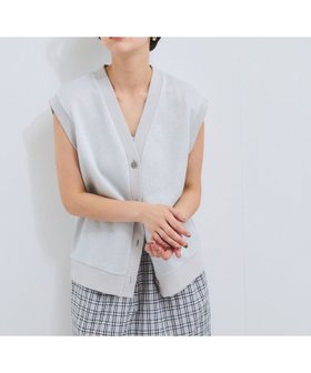 【ビッキー/VICKY】のラメ裏毛マエアキベスト≪手洗い可能≫ 人気、トレンドファッション・服の通販 founy(ファニー) ファッション Fashion レディースファッション Ladies' Fashion Online アウター Coat Outerwear トップス・カットソー Tops/Tshirt ベスト/ジレ Gilets/Vests おすすめ Recommend コンパクト Compact トレンド Trend フォルム Form ベスト Vest ポケット Pocket 今季 This Season 羽織 Haori |ID:prp329100004581255