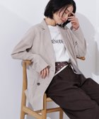 【エヌ ナチュラルビューティーベーシック/N.Natural Beauty basic】のライトテーラードダブルジャケット ベージュ|ID: prp329100004581259 ipo3291000000032459942