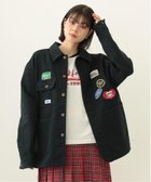 【ミルクフェド/MILKFED.】のPATCHED COVERALL JACKET MILKFED. 人気、トレンドファッション・服の通販 founy(ファニー) ファッション Fashion レディースファッション Ladies' Fashion Online アウター Coat Outerwear ジャケット Jackets ガーリー Girly リラックス Relax 無地 Plain Color thumbnail BLACK|ID: prp329100004581265 ipo3291000000032459987