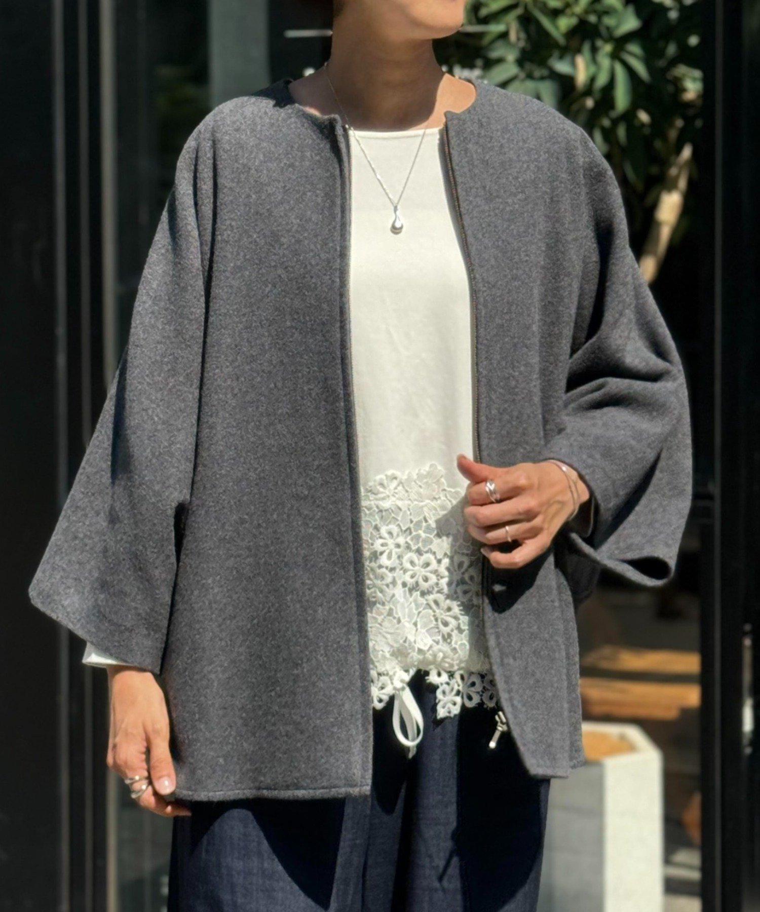 【その他のブランド/Other】のウールポンチョコート 人気、トレンドファッション・服の通販 founy(ファニー) 　ファッション　Fashion　レディースファッション　Fashion for Women　アウター　Coat / Outerwear Collection　コート・ロングコート・ピーコート　Long Coats, Peacoats & More　ポンチョ・ケープコート　Ponchos & Capes　アクリル　Acrylic Material　シンプル　Simple, Minimal　ポンチョ　Poncho, Cape Style　レオパード　Leopard, Animal Print　人気　Popular, Best Seller　無地　Plain, Solid Color　 other-1|ID: prp329100004581272 ipo3291000000032557526
