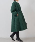 【ビアズリー/BEARDSLEY】の袖バルーンキルトコート グリーン|ID: prp329100004581273 ipo3291000000034802435