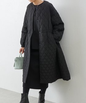 【ビアズリー/BEARDSLEY】の袖バルーンキルトコート 人気、トレンドファッション・服の通販 founy(ファニー) ファッション Fashion レディースファッション Fashion for Women アウター Coat / Outerwear Collection コート・ロングコート・ピーコート Long Coats, Peacoats & More キルティング Quilted, Quilting キルト Quilt, Quilted Fabric ストール Stole, Wrap バルーン Balloon, Balloon Silhouette ポケット Pocket, Pocket Detail ロング Long, Long-Length 再入荷 Restock / Back in Stock |ID:prp329100004581273