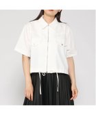 【ドゥーラドゥーラ/Doula Doula】のDoula Doula/ジップアップ半袖ジャケット 人気、トレンドファッション・服の通販 founy(ファニー) ファッション Fashion レディースファッション Ladies' Fashion Online アウター Coat Outerwear ジャケット Jackets おすすめ Recommend インナー Inner キャミソール Camisole ジップ Zip ジップアップ Zip Up ジャケット Jacket デニム Denim トレンド Trend バランス Balance マニッシュ Mannish リボン Ribbon ワイド Wide 半袖 Short Sleeve 夏 Summer 羽織 Haori thumbnail ホワイト|ID: prp329100004581277 ipo3291000000032460076