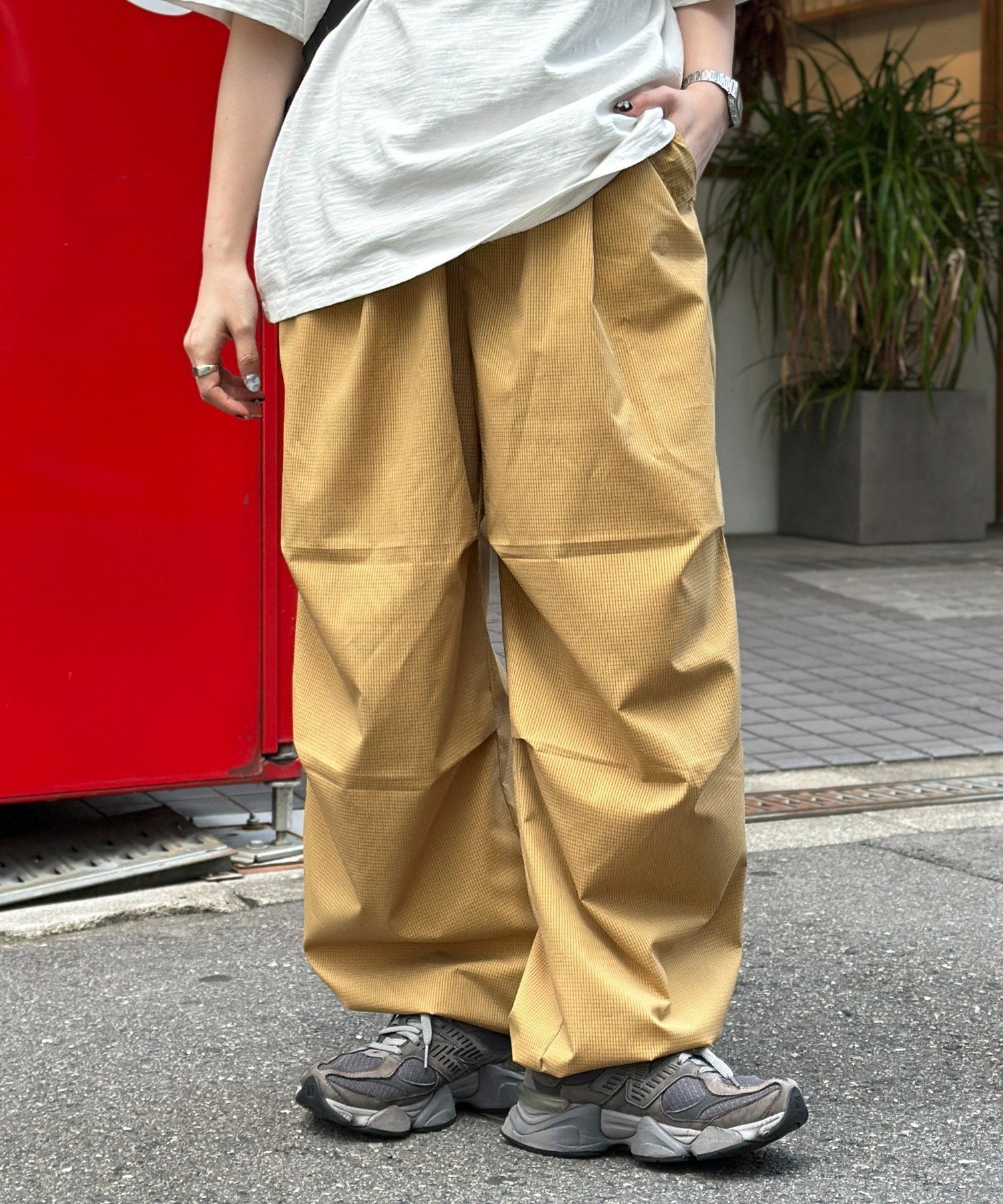 【シーピーシーエム/CPCM】の【AIR HOLE】ニータックパンツ インテリア・キッズ・メンズ・レディースファッション・服の通販 founy(ファニー) 　ファッション　Fashion　レディースファッション　Fashion for Women　パンツ　Pants & Trousers　サンダル　Sandals, Summer Shoes　スニーカー　Sneakers, Trainers　トレンド　Trend, Trending Now　ミリタリー　Military, Army Style　ヴィンテージ　Vintage Style　夏　Summer　軽量　Lightweight, Ultra Light　ベージュ|ID: prp329100004581302 ipo3291000000032711920