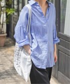 【スピック&スパン/Spick & Span】の《追加3》80リネンカシュクールビッグシャツ 人気、トレンドファッション・服の通販 founy(ファニー) ファッション Fashion レディースファッション Fashion for Women トップス・カットソー Cut & Sew Tops シャツ・ブラウス・オフィスカジュアル Elegant Blouses & Button-Ups リネン Linen, Linen Fabric リラックス Relax, Relaxed Fit 再入荷 Restock / Back in Stock thumbnail サックスブルー|ID: prp329100004581358 ipo3291000000034076840