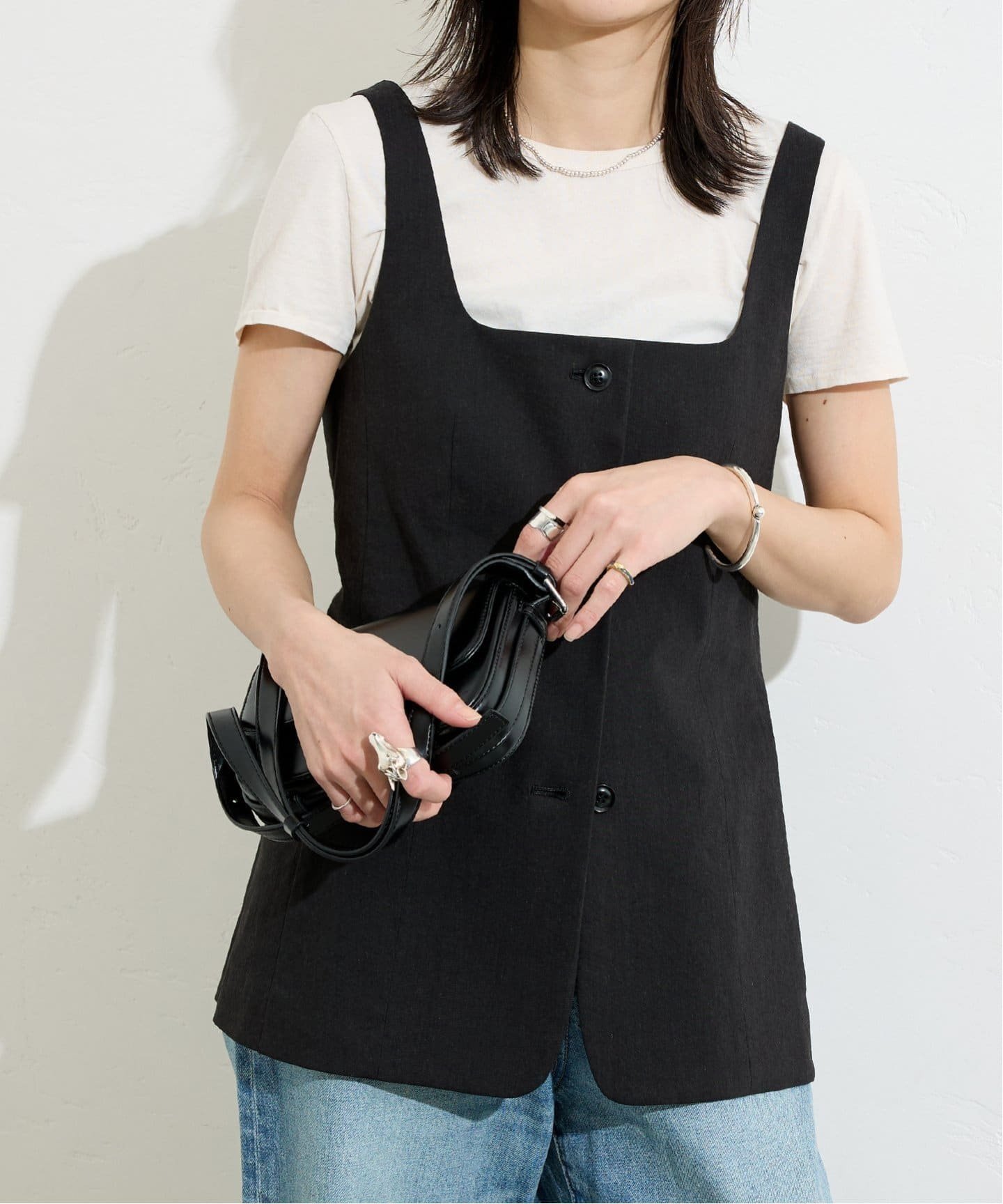 【ジャーナルスタンダード/JOURNAL STANDARD】のウォッシャブルコットンリネンVIS スクエアビスチェ 人気、トレンドファッション・服の通販 founy(ファニー) 　ファッション　Fashion　レディースファッション　Fashion for Women　トップス・カットソー　Cut & Sew Tops　ビスチェ　Bustiers & Corset Tops / Layered Bustier Style　2025年　2025　2025春夏・S/S　Spring/Summer 2025 SS25　おすすめ　Recommended / Our Picks　スクエア　Square, Square Shape　ストレッチ　Stretch, Stretchy Fabric　セットアップ　Set-Up, Coordinated Outfit　バランス　Balance, Style Balance　ビスチェ　Bustier, Corset Top　ベスト　Vest, Waistcoat　定番　Standard, Basic Item　 other-1|ID: prp329100004581397 ipo3291000000032744854