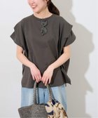 【ジャーナルスタンダード レリューム/JOURNAL STANDARD relume】の《追加》ショルダータックルーズプルオーバー グレー|ID: prp329100004581453 ipo3291000000032751365