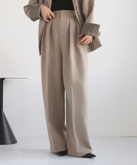 【リアン/Lian】のツータックワイドパンツ 人気、トレンドファッション・服の通販 founy(ファニー) ファッション Fashion レディースファッション Fashion for Women パンツ Pants & Trousers |ID:prp329100004581459