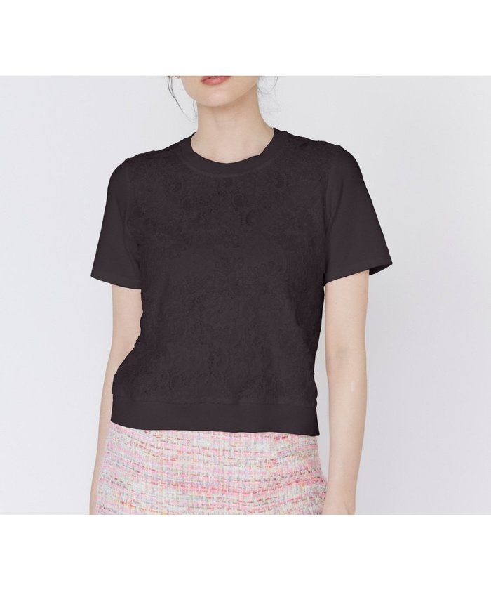 【その他のブランド/Other】の3D刺繍レースプルオーバー《Maglie White》 インテリア・キッズ・メンズ・レディースファッション・服の通販 founy(ファニー) https://founy.com/ ファッション Fashion レディースファッション Fashion for Women トップス・カットソー Cut & Sew Tops カジュアルプルオーバー・ニットトップス Pullovers & Knit Tops / Casual Pullovers おすすめ Recommended / Our Picks アンサンブル Ensemble Set カーディガン Cardigan, Knitwear コンパクト Compact, Small Size チュール Tulip, Tulip Motif パール Pearl, Pearl Accent フェミニン Feminine, Girly レース Lace, Lace Fabric エレガント 上品 Elegant |ID: prp329100004581464 ipo3291000000032766058