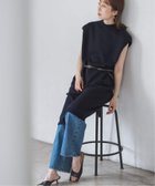 【ノーブル / スピック&スパン/NOBLE / Spick & Span】のWool Mix ミニ丈ワンピース 人気、トレンドファッション・服の通販 founy(ファニー) ファッション Fashion レディースファッション Fashion for Women ワンピース Dresses シンプル Simple, Minimal スリーブ Sleeve, Long Sleeve / Short Sleeve ノースリーブ Sleeveless, No-Sleeve バランス Balance, Style Balance フレンチ French, French Style ボックス Boxy, Box Shape ロング Long, Long-Length エレガント 上品 Elegant thumbnail ネイビー|ID: prp329100004581473 ipo3291000000033427037