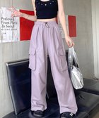 【ミニミニストア/miniministore】のカーゴパンツ ジョガーパンツ レディース 人気、トレンドファッション・服の通販 founy(ファニー) ファッション Fashion レディースファッション Fashion for Women パンツ Pants & Trousers 春 Spring カーゴパンツ Cargo Pants, Utility Pants クロップド Cropped, Short Length スポーツ Sports, Activewear トレンド Trend, Trending Now ドローストリング Drawstring, Pull Cord フェミニン Feminine, Girly フラップ Flap, Flap Pocket ポケット Pocket, Pocket Detail ミリタリー Military, Army Style ラベンダー Lavender ロング Long, Long-Length S/S・春夏 SS, Spring/Summer, Warm Season 夏 Summer thumbnail ラベンダー|ID: prp329100004581533 ipo3291000000033143278
