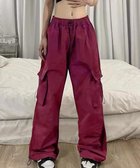 【ミニミニストア/miniministore】のカーゴパンツ ジョガーパンツ レディース 人気、トレンドファッション・服の通販 founy(ファニー) ファッション Fashion レディースファッション Fashion for Women パンツ Pants & Trousers 春 Spring カーゴパンツ Cargo Pants, Utility Pants クロップド Cropped, Short Length スポーツ Sports, Activewear トレンド Trend, Trending Now ドローストリング Drawstring, Pull Cord フェミニン Feminine, Girly フラップ Flap, Flap Pocket ポケット Pocket, Pocket Detail ミリタリー Military, Army Style ラベンダー Lavender ロング Long, Long-Length S/S・春夏 SS, Spring/Summer, Warm Season 夏 Summer thumbnail レッドパープル|ID: prp329100004581533 ipo3291000000033143287