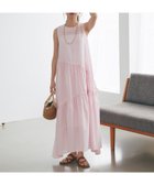 【ラブティックボンボン/La boutique BonBon】の【最強愛されワンピ】アシンメトリーリボンリネンミックスワンピース 人気、トレンドファッション・服の通販 founy(ファニー) ファッション Fashion レディースファッション Fashion for Women ワンピース Dresses アシンメトリー Asymmetrical Style ティアード Tiered, Tiered Style ティアードワンピース Tiered Dress, Flared Dress デコルテ Décolleté, Neckline ドレープ Drape, Draping Fabric ノースリーブ Sleeveless, No-Sleeve ポケット Pocket, Pocket Detail モチーフ Motif, Design Theme リボン Ribbon, Bow リラックス Relax, Relaxed Fit ワンポイント One Point, Statement Accent 夏 Summer thumbnail ピンク|ID: prp329100004581534 ipo3291000000033051771