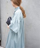 【アウトドアプロダクツ ユージュアルシングス/OUTDOOR PRODUCTS Usual Things】のストライプボリュームスリーブシャツワンピース 人気、トレンドファッション・服の通販 founy(ファニー) ファッション Fashion レディースファッション Fashion for Women ワンピース Dresses シャツワンピース / 1枚で着映えコーデ Shirt Dresses スリーブ Sleeve, Long Sleeve / Short Sleeve デニム Denim, Jeans Material フィット Fit, Slim Fit エレガント 上品 Elegant 長袖 Long Sleeve, Full Sleeve thumbnail ブルー|ID: prp329100004581558 ipo3291000000033534701