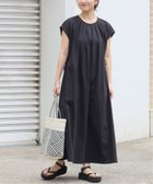 【ジャーナルスタンダード レリューム/JOURNAL STANDARD relume】のタックデザインジャージーワンピース ブラック|ID: prp329100004581568 ipo3291000000032720029