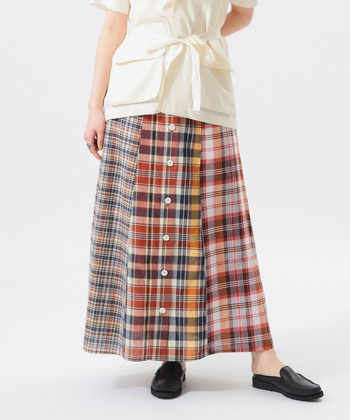 【ビームス ウイメン/BEAMS】の【6/12新規値下げ】マドラス チェック クレイジー スカート インテリア・キッズ・メンズ・レディースファッション・服の通販 founy(ファニー) https://founy.com/ ファッション Fashion レディースファッション Ladies' Fashion Online スカート Skirt インド India ウェーブ Wave 春 Spring 軽量 Lightweight シンプル Simple ジップ Zip チェック Check ドローコード Draw Cord 定番 Standard フロント Front S/S・春夏 Ss・Spring/Summer おすすめ Recommend 夏 Summer |ID: prp329100004581600 ipo3291000000032605513