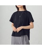 【コムサイズム/COMME CA ISM】の【接触冷感】バックタックTシャツ ブラック|ID: prp329100004581672 ipo3291000000032729548
