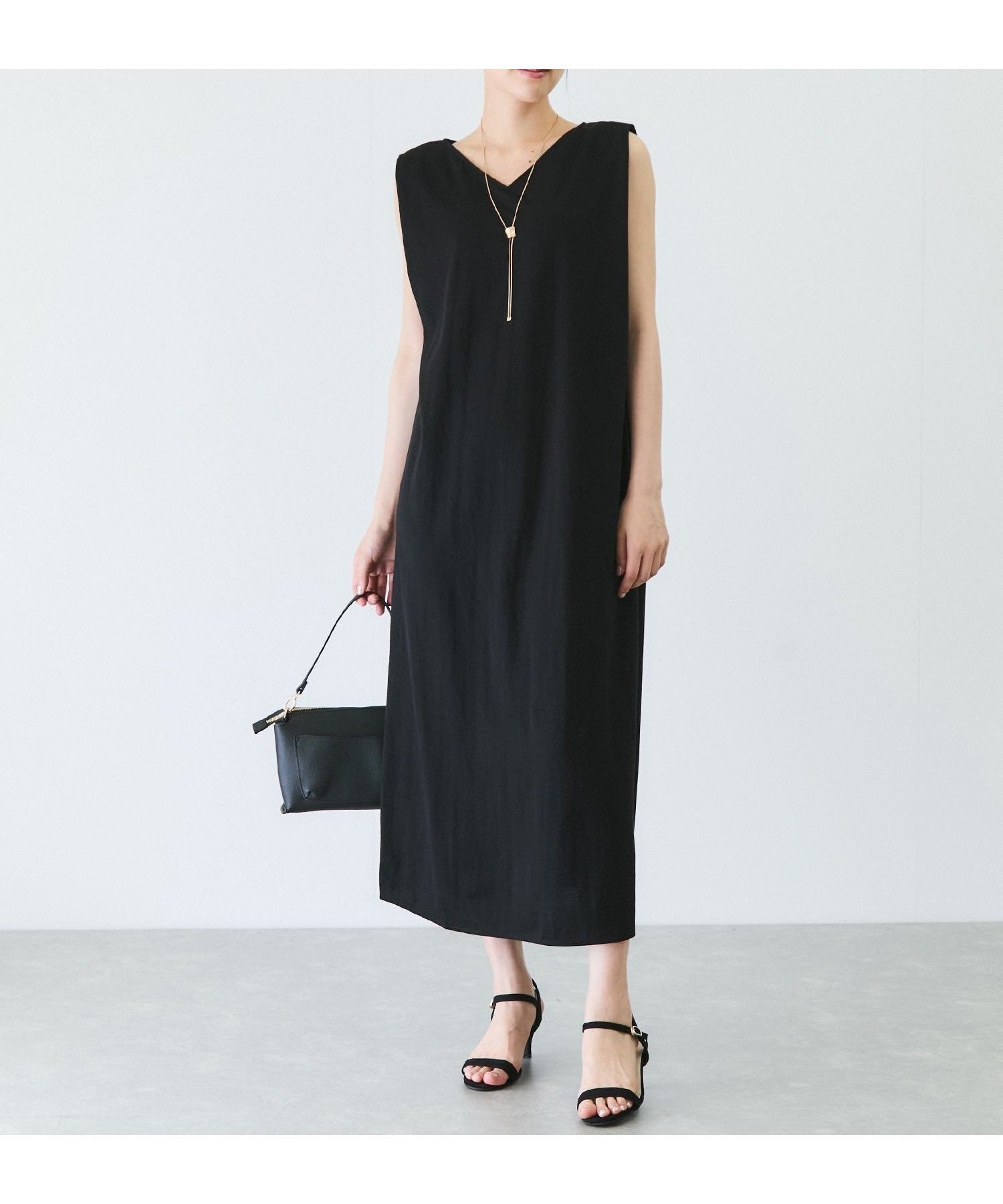 【ジャイロ/JAYRO】の鹿の子タックワンピース 人気、トレンドファッション・服の通販 founy(ファニー) 　ファッション　Fashion　レディースファッション　Fashion for Women　ワンピース　Dresses　アクセサリー　Fashion Accessories　春　Spring　鹿の子　Piqué, Kanoko Fabric　サンダル　Sandals, Summer Shoes　シンプル　Simple, Minimal　スニーカー　Sneakers, Trainers　フレア　Flare, Flared　ポケット　Pocket, Pocket Detail　ロング　Long, Long-Length　S/S・春夏　SS, Spring/Summer, Warm Season　おすすめ　Recommended / Our Picks　夏　Summer　旅行　Travel　 other-1|ID: prp329100004581928 ipo3291000000033150656
