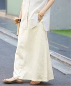 【イエナ/IENA】のL/VISバックサテンリーンスカート ホワイト|ID: prp329100004581931 ipo3291000000032693804