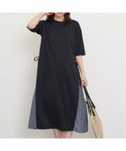 【イッカ/ikka】の【親子コーデ】異素材切り替えサイドリボンワンピース 人気、トレンドファッション・服の通販 founy(ファニー) ファッション Fashion レディースファッション Fashion for Women ワンピース Dresses おすすめ Recommended / Our Picks カットソー Cut and Sewn Top コンビ Combo, Combination Style シンプル Simple, Minimal ストライプ Stripe, Striped Pattern ツイスト Tweed, Tweed Fabric ティアード Tiered, Tiered Style モダン Modern, Contemporary リボン Ribbon, Bow 夏 Summer thumbnail ネイビーブルー|ID: prp329100004582003 ipo3291000000033145254
