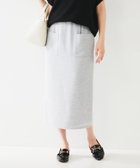 【アンタイトル/UNTITLED】のパッチポケット付きナロータイトスカート 人気、トレンドファッション・服の通販 founy(ファニー) ファッション Fashion レディースファッション Fashion for Women スカート Skirts シンプル Simple, Minimal ストレッチ Stretch, Stretchy Fabric ネップ Nepp, Slub Yarn パッチ Patch, Appliqué ポケット Pocket, Pocket Detail thumbnail グレー|ID: prp329100004582010 ipo3291000000033423388