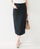 【アンタイトル/UNTITLED】のパッチポケット付きナロータイトスカート 人気、トレンドファッション・服の通販 founy(ファニー) ファッション Fashion レディースファッション Fashion for Women スカート Skirts シンプル Simple, Minimal ストレッチ Stretch, Stretchy Fabric ネップ Nepp, Slub Yarn パッチ Patch, Appliqué ポケット Pocket, Pocket Detail thumbnail ネイビー|ID: prp329100004582010 ipo3291000000033423389