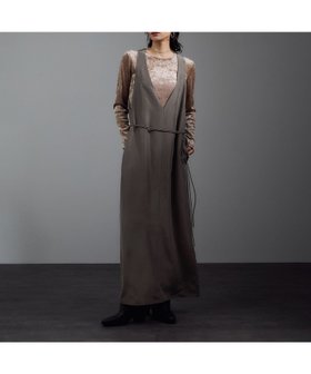 【サロン アダム エ ロペ/SALON adam et rope'】の25AW GENTLE SILK ジャンパースカート【セットアップ対応・洗える】 人気、トレンドファッション・服の通販 founy(ファニー) ファッション Fashion レディースファッション WOMEN セットアップ Setup スカート Skirt ウォッシャブル Washable ヴィンテージ Vintage 春 Spring 洗える Washable シルク Silk ジャケット Jacket ストレート Straight スニーカー Sneakers セットアップ Set Up タートルネック Turtleneck デコルテ Decolletage 定番 Standard 人気 Popularity ポケット Pocket リブニット Rib Knit A/W・秋冬 Aw・Autumn/Winter・Fw・Fall-Winter S/S・春夏 Ss・Spring/Summer おすすめ Recommend 夏 Summer エレガント 上品 Elegant 2025年 2025 |ID:prp329100004582012