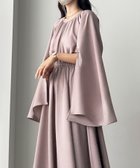 【ジュノア/JUNOAH】のスリットスリーブフレアワンピース ラベンダー|ID: prp329100004582053 ipo3291000000032651128