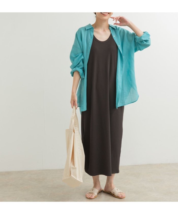 【アーバンリサーチ ドアーズ/URBAN RESEARCH DOORS】の『UVカット/吸水速乾/接触冷感』2WAYタンクトップワンピース インテリア・キッズ・メンズ・レディースファッション・服の通販 founy(ファニー) https://founy.com/ ファッション Fashion レディースファッション Fashion for Women ワンピース Dresses 2025年 2025 2025春夏・S/S Spring/Summer 2025 SS25 カーディガン Cardigan, Knitwear シンプル Simple, Minimal タンク Tank Top, Sleeveless Top エレガント 上品 Elegant 吸水 Absorbent, Quick-Dry 夏 Summer S/S・春夏 SS, Spring/Summer, Warm Season |ID: prp329100004582087 ipo3291000000032622953