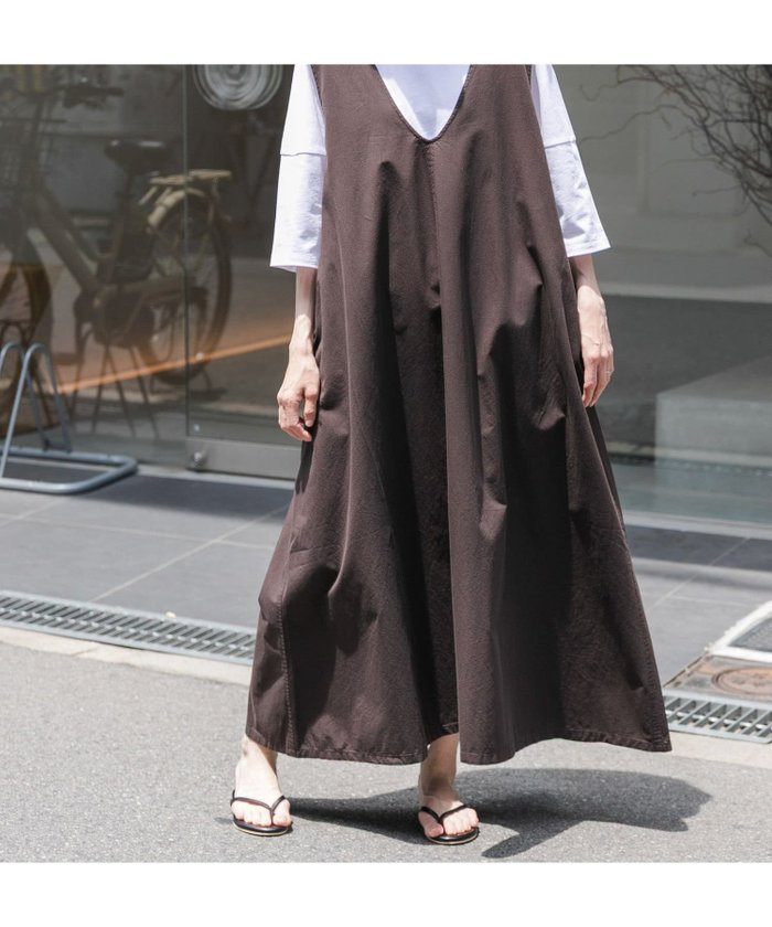 【アーバンリサーチ ドアーズ/URBAN RESEARCH DOORS】のFORK SPOON テントラインUネックワンピース インテリア・キッズ・メンズ・レディースファッション・服の通販 founy(ファニー) https://founy.com/ ファッション Fashion レディースファッション Fashion for Women ワンピース Dresses 2025年 2025 2025春夏・S/S Spring/Summer 2025 SS25 エアリー Airy Texture シンプル Simple, Minimal ノースリーブ Sleeveless, No-Sleeve ベーシック Basic, Essential 今季 This Season, Current Season 半袖 Short Sleeve, Half Sleeve 夏 Summer S/S・春夏 SS, Spring/Summer, Warm Season 秋 Autumn |ID: prp329100004582089 ipo3291000000032639425