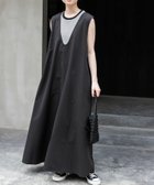 【アーバンリサーチ ドアーズ/URBAN RESEARCH DOORS】のFORK SPOON テントラインUネックワンピース BLACK|ID: prp329100004582089 ipo3291000000032639438