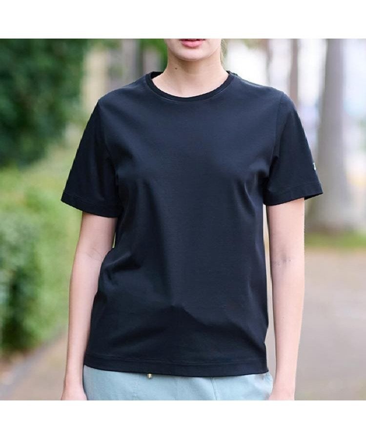 【ドレステリア/DRESSTERIOR】の【接触冷感/抗菌防臭/消臭】アイスクリアコットンTシャツ インテリア・キッズ・メンズ・レディースファッション・服の通販 founy(ファニー) 　ファッション　Fashion　レディースファッション　Ladies' Fashion Online　トップス・カットソー　Tops/Tshirt　シャツ/ブラウス　Shirts/Blouses　ロング / Tシャツ　T-Shirts　インナー　Inner　コンパクト　Compact　抗菌　Antibacterial　シルケット　Mercerization　ジャケット　Jacket　デニム　Denim　ドレス　Dress　定番　Standard　プリント　Print　ベーシック　Basic　ボトム　Bottom　夏　Summer　ブラック|ID: prp329100004582104 ipo3291000000032657953