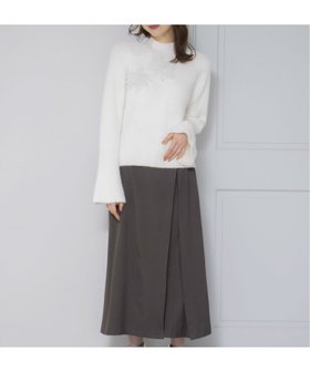 【ノエラ/Noela】のゴールドポイントタックスカート 人気、トレンドファッション・服の通販 founy(ファニー) ファッション Fashion レディースファッション Fashion for Women スカート Skirts シンプル Simple, Minimal ストライプ Stripe, Striped Pattern ポケット Pocket, Pocket Detail ラップ Wrap, Wrap Design 無地 Plain, Solid Color |ID:prp329100004582108