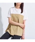 【インディヴィ/INDIVI】の【洗える】ビスチェレイヤード風トップス ベージュ|ID: prp329100004582120 ipo3291000000032580785